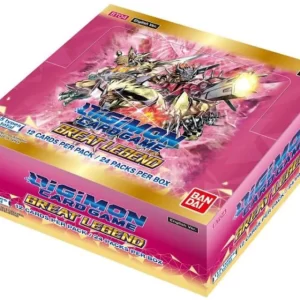Digimon TCG Great Legends  Bt-04 Booster Box