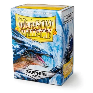Dragon Shield Standard Matte Sapphire 100 Micas