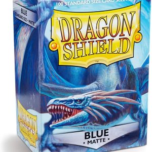 Dragon Shield Standard Matte Blue 100 Micas
