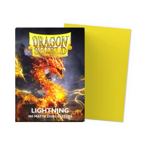 Dragon Shield Standard Dual Matte Lightning Ailia 100 Micas