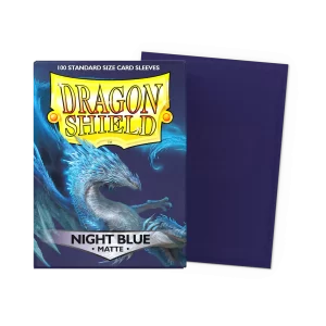 Dragon Shield Standard Matte Sleeves Nigth Blue 100 Micas