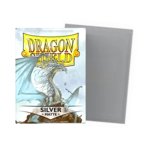 Dragon Shield Standard Matte Silver 100 Micas