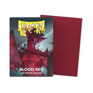 Dragon Shield Standard Matte Blood Red ‘Simurag’  100 Micas