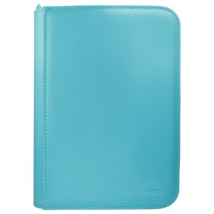 Ultra PRO 4-Pocket Zippered Vivid Light Blue