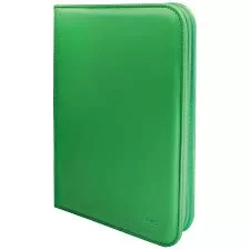 Ultra PRO 4-Pocket Zippered Vivid Green