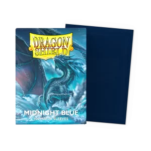 Dragon Shield Standard Matte Midnight Blue 100 Micas