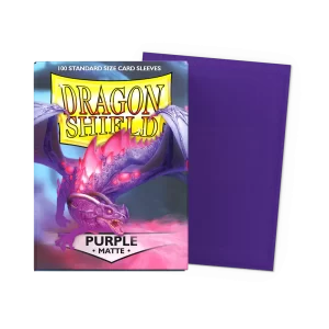 Dragon Shield Standard Matte Purple 100 Micas