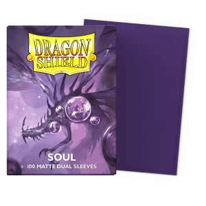 Dragon Shield Standard Dual Matte Purple/Soul 100 Micas