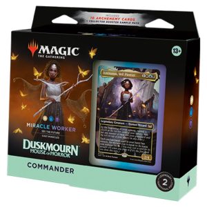 Mtg Duskmourn Commander Deck Miracle worker