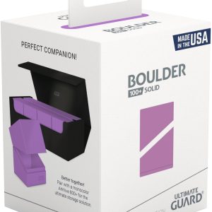 Ultimate Guard Deck Case Boulder 100+ Standard Solid Lavander