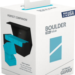 Ultimate Guard Deck Case Boulder 100+ Standard Solid Turquoise