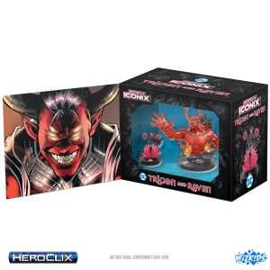 HeroClix Iconix: DC- Trigon and Raven