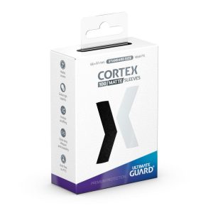 Ultimate Guard Standard Sleeves Cortex Matte Black 100x