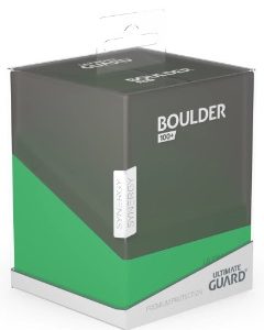 Ultimate Guard Deck Case Boulder 100+ Black/Green