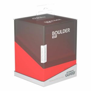 Ultimate Guard Deck Case Boulder 100+ Black/Red