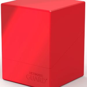 Ultimate Guard Deck Case Boulder 100+ Solid Red