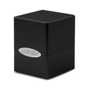 Ultra Pro Deck Box Satin Cube 100+ Solid Jed Black