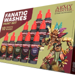 Army Painter Warpaint Fanatic Washes Paint Set (10 washes)