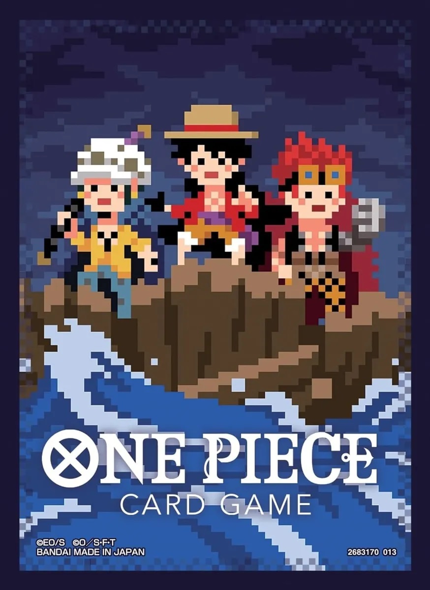 8-Bit Three Captains Standandar 70 Micas One Piece TCG