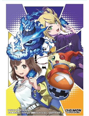 Arisa & Violet Standandar 60 Micas Digimon TCG
