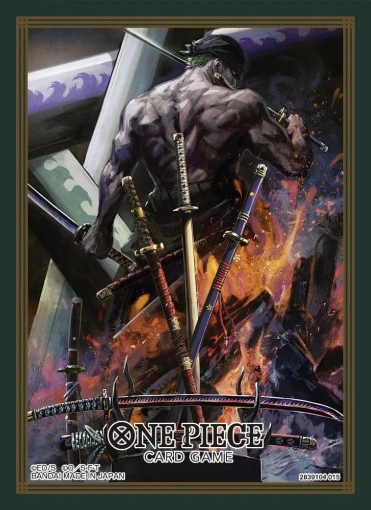 Zoro Standandar 70 Micas One Piece TCG