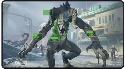 DeathClaw Fallout Stitched Playmat Ultra Pro