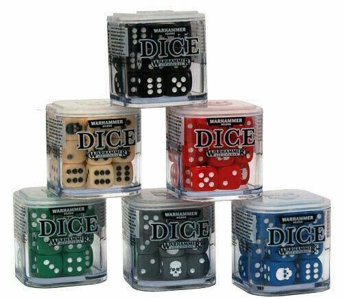 Dados Basicos de Colores Warhammer 40K