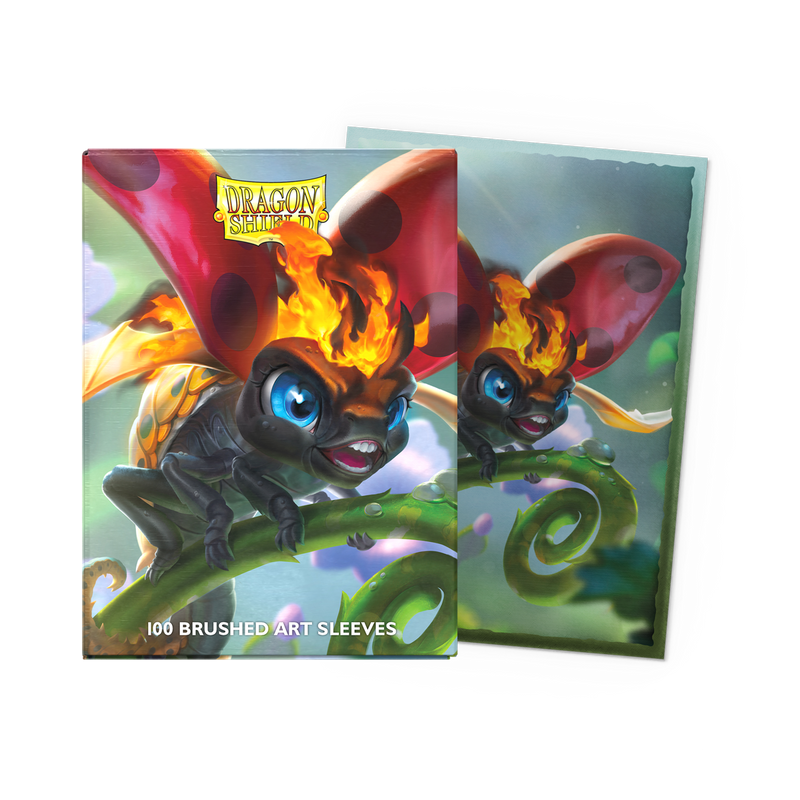 The Burnbug Brushed Art Standard 100 Micas Dragon shield