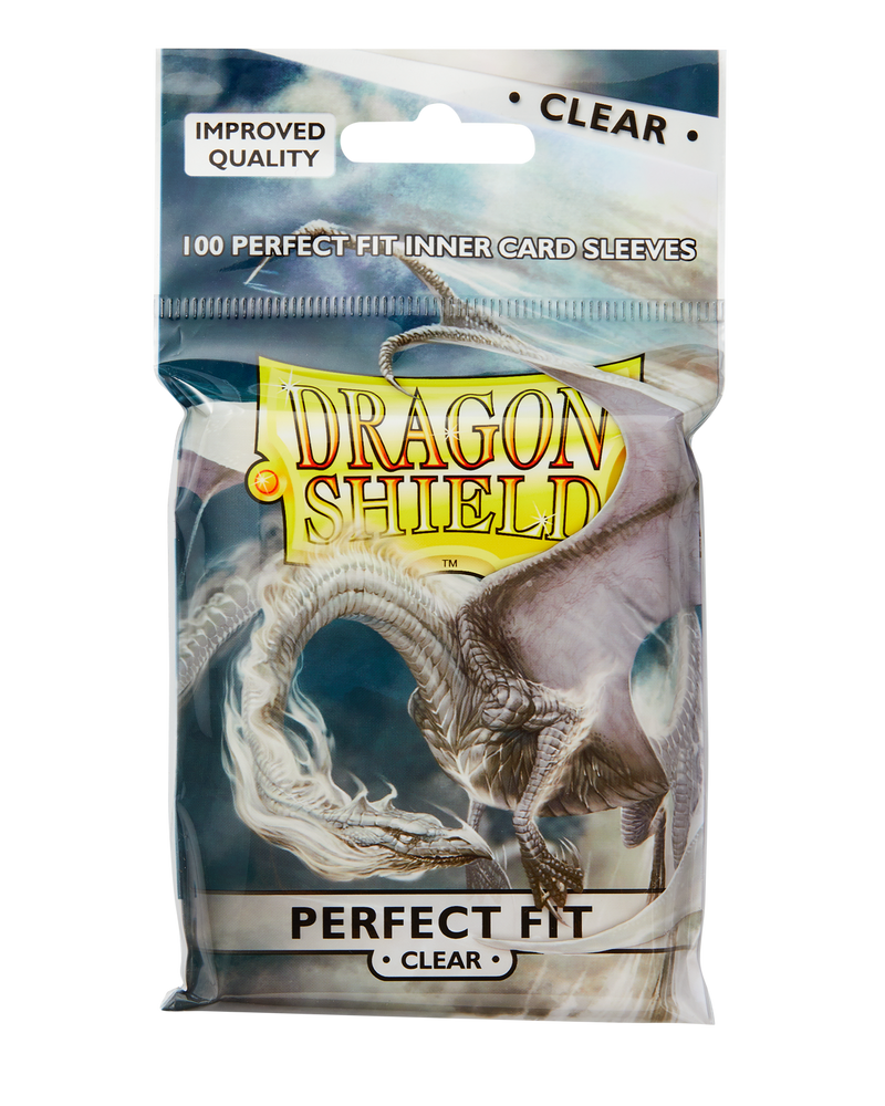 Perfect Fit Clear/Clear 100 micas Dragon shield