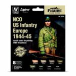 NCO US Infantry Europe 1944-45 Vallejo