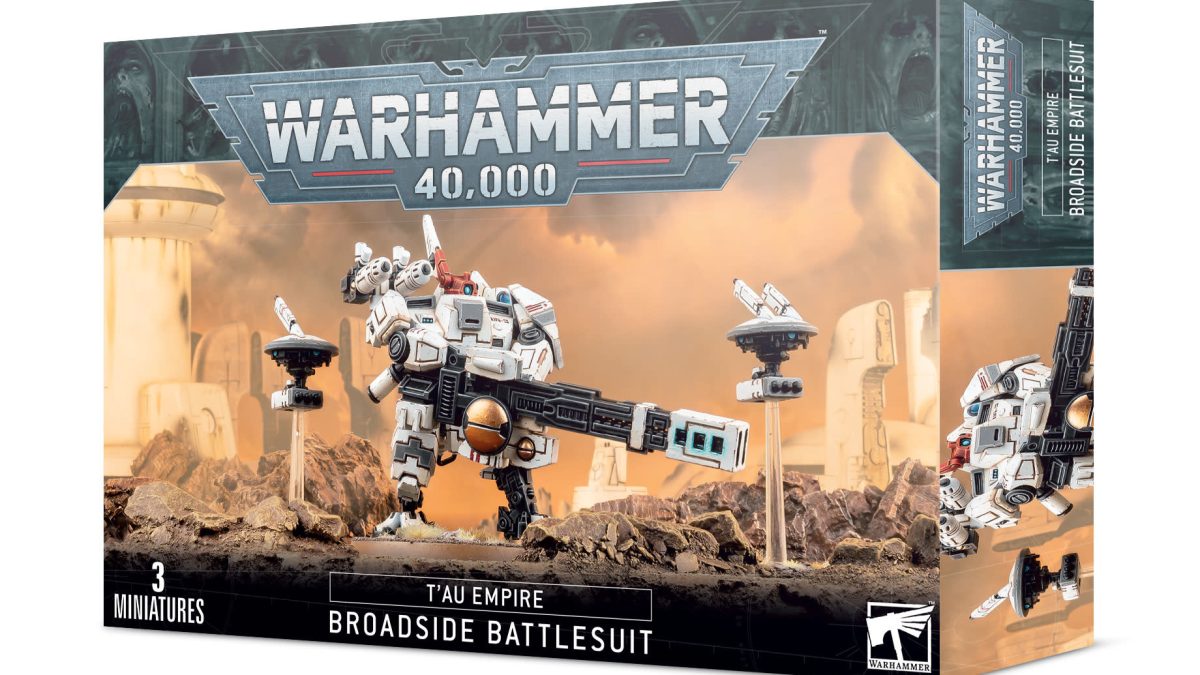 T'au Empire Broadside Battlesuit Warhammer 4k