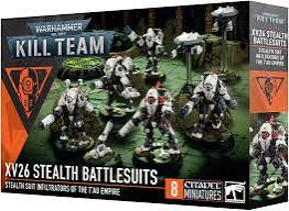 XV26 Stealth Battlesuits Warhammer 4K Kill Team