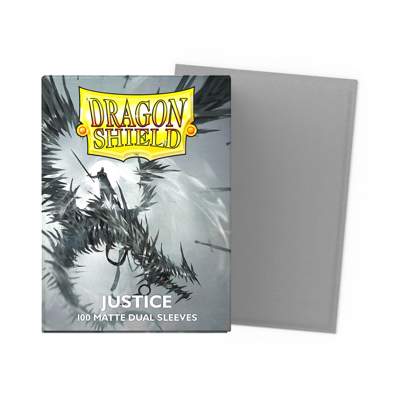 Justice Matte Standard Dual 100 Micas Dragon shield