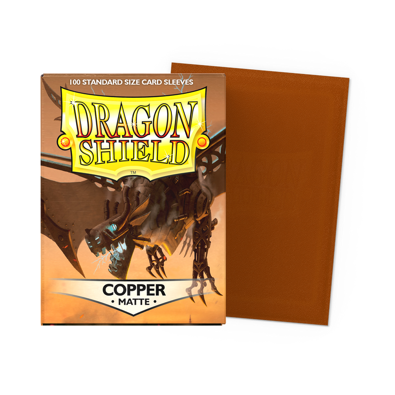Copper Matte Standard 100 Micas Dragon shield