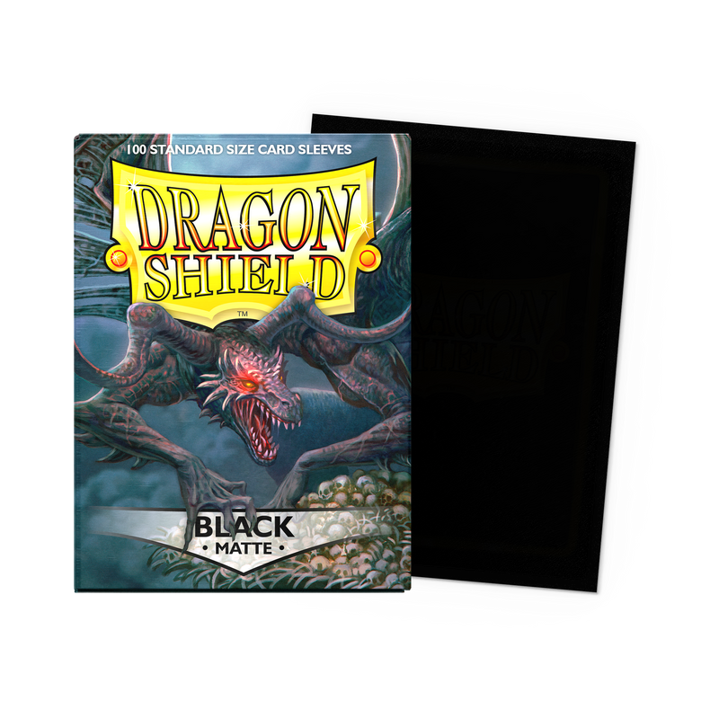 Black Matte Standard 100 Micas Dragon shield