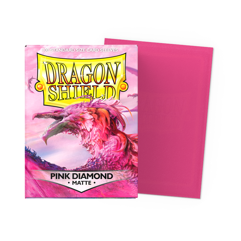 Pink Diamond Matte Standard 100 Micas Dragon shield