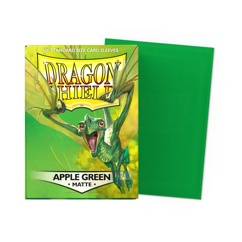 Apple Green Matte Standard 100 Micas Dragon shield