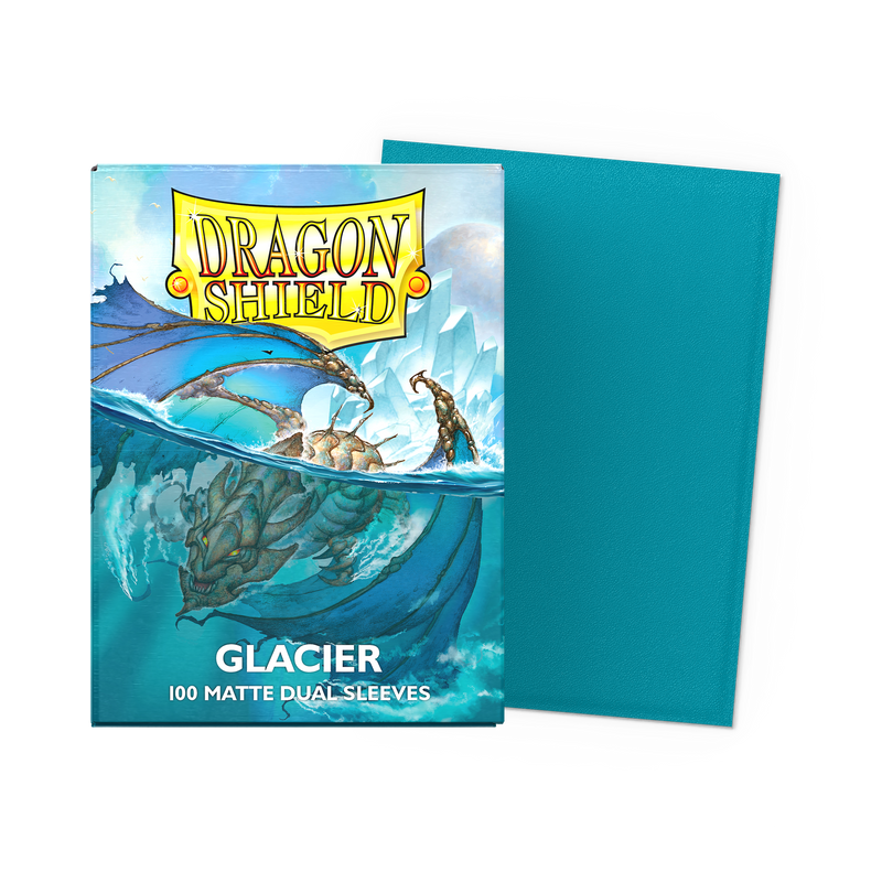 Glacier Matte Standard Dual 100 Micas Dragon shield