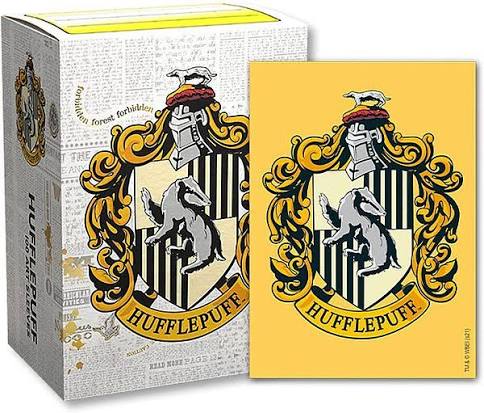 Hufflepuff Matte Art Standard Dual 100 Micas Dragon shield