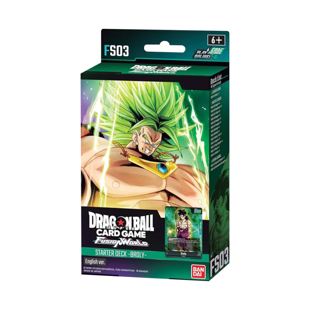Broly Starter Deck FS03 DBS Fusion World