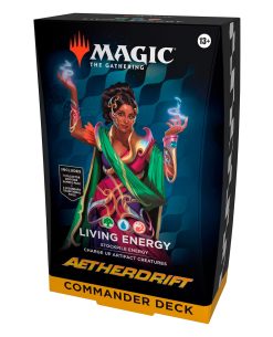 Living Energy Commander Deck Aetherdrift Magic Ingles