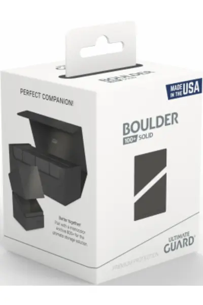 Boulder Solid Grey 100+ Ultimate Guard