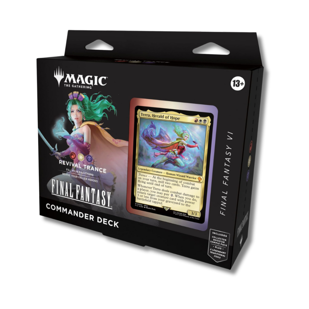 Revival Trance Commander Deck Final Fantasy Magic Ingles