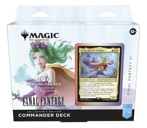 Revival Trance Collector Commander Deck Final Fantasy Magic Ingles