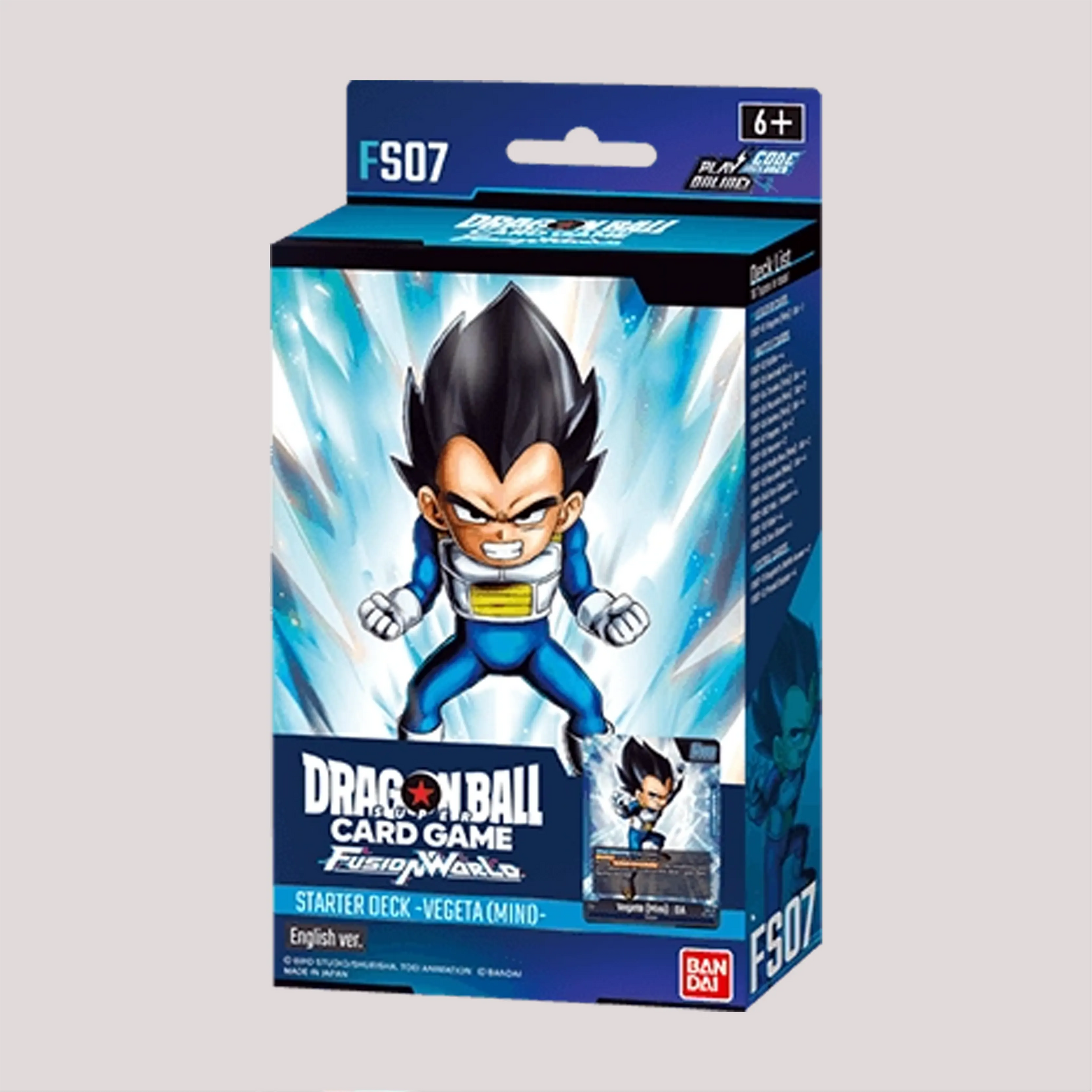 Vegeta Mini Daima Starter Deck FS07 DBS Fusion World