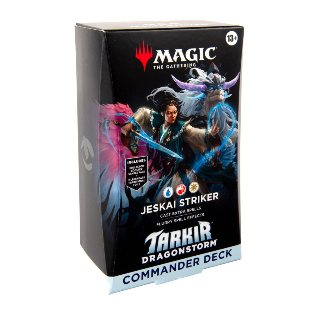 Jeskai Striker Commander Deck Tarkir Dragonstorm Magic Ingles