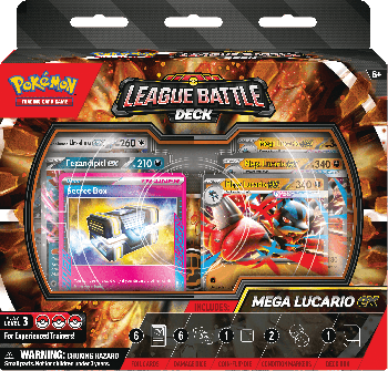 Mega Lucario Ex League Battle Deck Pokemon