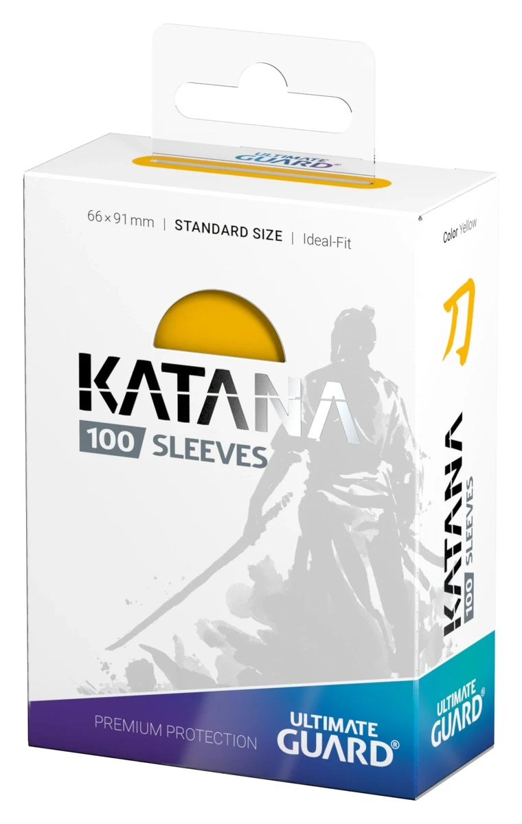 Yellow Standard Katana 100 Micas Ultimate Guard