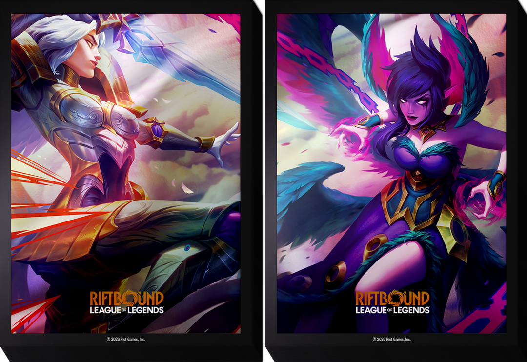Kayle Vs Morgana 100 Micas Riftbound TCG
