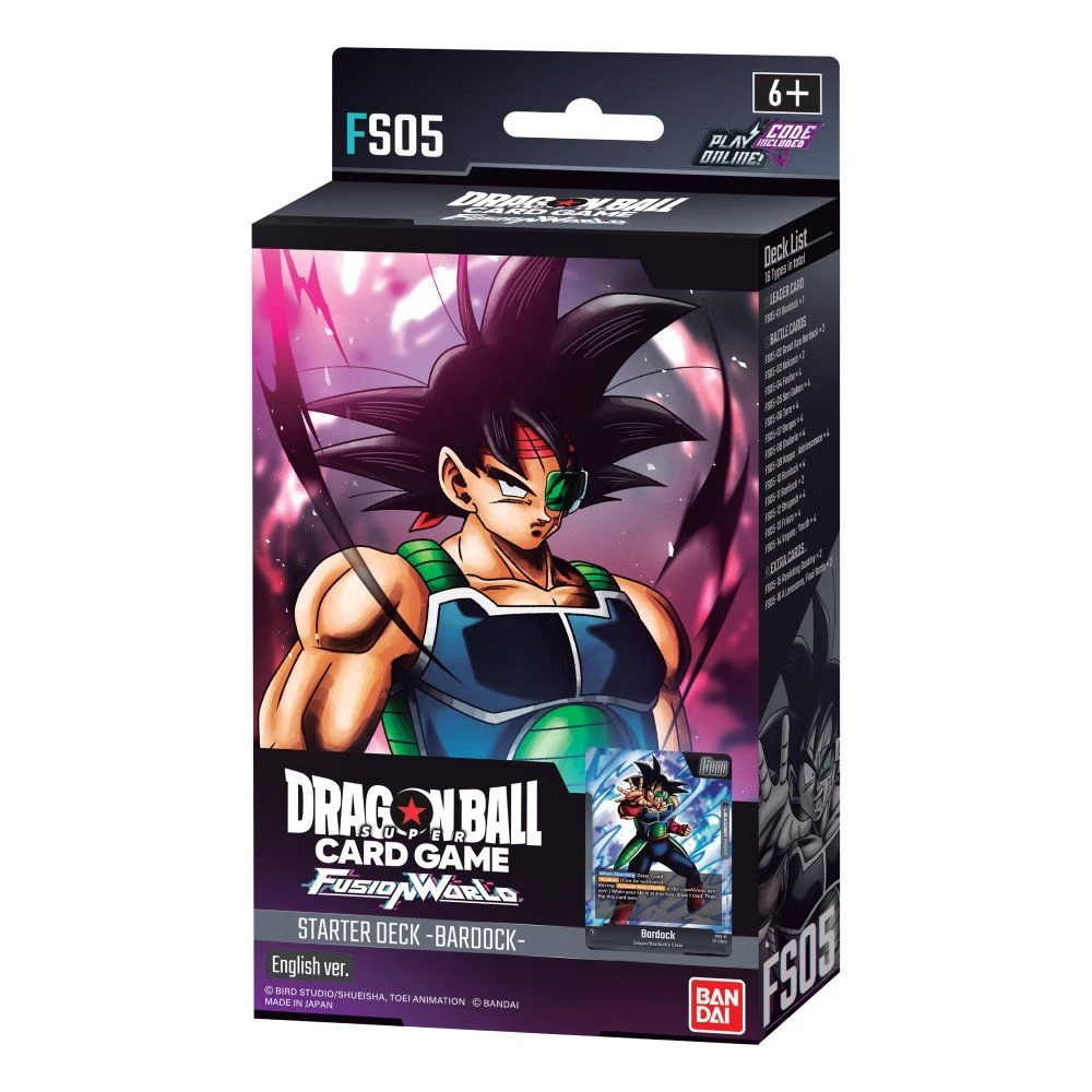 Bardock Starter Deck FS05 DBS Fusion World